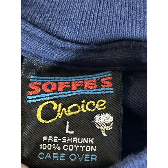 Vintage Wolf Shirt Men's Large Nature Print Wolves Wolf Pack Elko, NV 90's - Picture 6 of 8